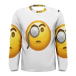 Emoji Monocle Men s Long Sleeve Tee