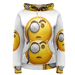 Emoji Monocle Women s Pullover Hoodie