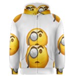 Emoji Monocle Men s Zipper Hoodie