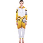 Emoji Monocle Hooded Jumpsuit (Ladies)