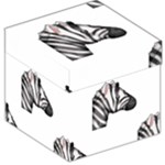 Emoji Zebra Storage Stool 12 