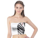 Emoji Zebra Tube Top