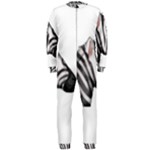 Emoji Zebra OnePiece Jumpsuit (Men)