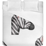 Emoji Zebra Duvet Cover (King Size)