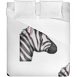 Emoji Zebra Duvet Cover (California King Size)