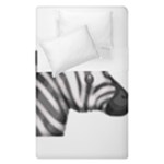 Emoji Zebra Duvet Cover Double Side (Single Size)