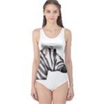 Emoji Zebra One Piece Swimsuit