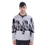 Emoji Zebra Wind Breaker (Men)