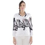 Emoji Zebra Wind Breaker (Women)