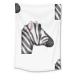 Emoji Zebra Large Tapestry