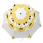 Emoji Rolling Eyes Folding Umbrella