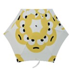 Emoji Rolling Eyes Mini Folding Umbrella