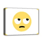 Emoji Rolling Eyes Deluxe Canvas 16  x 12  (Stretched) 