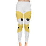 Emoji Rolling Eyes Leggings 