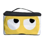 Emoji Rolling Eyes Cosmetic Storage Case