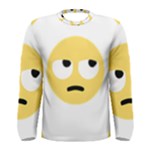 Emoji Rolling Eyes Men s Long Sleeve Tee