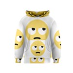 Emoji Rolling Eyes Kids  Pullover Hoodie