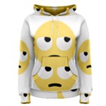 Emoji Rolling Eyes Women s Pullover Hoodie