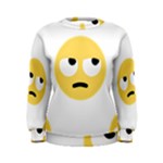 Emoji Rolling Eyes Women s Sweatshirt