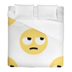 Emoji Rolling Eyes Duvet Cover (Full/ Double Size)