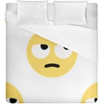 Emoji Rolling Eyes Duvet Cover (King Size)