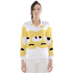 Emoji Rolling Eyes Wind Breaker (Women)