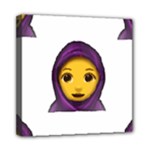 Emoji Hajib Mini Canvas 8  x 8  (Stretched)