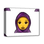 Emoji Hajib Deluxe Canvas 14  x 11  (Stretched)