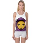 Emoji Hajib One Piece Boyleg Swimsuit