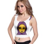 Emoji Hajib Crop Top