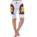 Emoji Hajib Cropped Leggings 