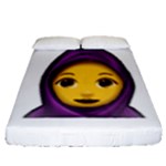 Emoji Hajib Fitted Sheet (Queen Size)