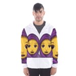 Emoji Hajib Hooded Wind Breaker (Men)