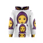 Emoji Hajib Kids  Pullover Hoodie