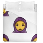 Emoji Hajib Duvet Cover (Queen Size)