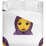 Emoji Hajib Duvet Cover (King Size)