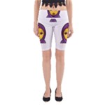 Emoji Hajib Yoga Cropped Leggings