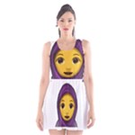 Emoji Hajib Scoop Neck Skater Dress