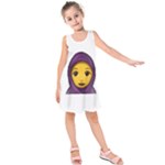 Emoji Hajib Kids  Sleeveless Dress