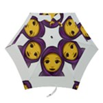 Emoji Hajib Mini Folding Umbrella