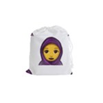 Emoji Hajib Drawstring Pouch (Small)