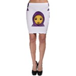 Emoji Hajib Bodycon Skirt