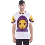 Emoji Hajib Men s Sport Mesh Tee