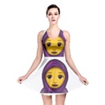 Emoji Hajib Reversible Skater Dress