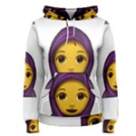 Emoji Hajib Women s Pullover Hoodie