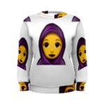 Emoji Hajib Women s Sweatshirt