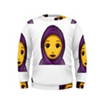 Emoji Hajib Kids  Sweatshirt