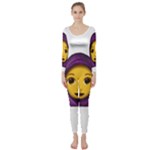 Emoji Hajib Long Sleeve Catsuit