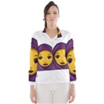 Emoji Hajib Wind Breaker (Women)