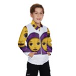 Emoji Hajib Wind Breaker (Kids)